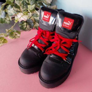 FENTY PUMA by Rihanna  Black Sneaker Boots/Booties